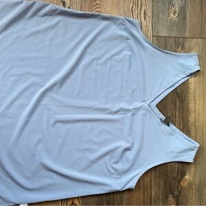 Eddie Bauer Light Blue V-Neck Tank
